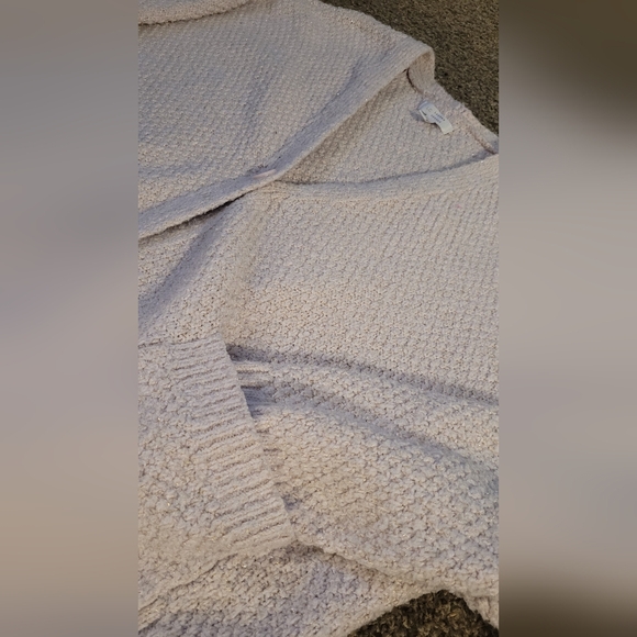 LC Lauren Conrad Lavender Knit Sweater - Picture 2 of 3